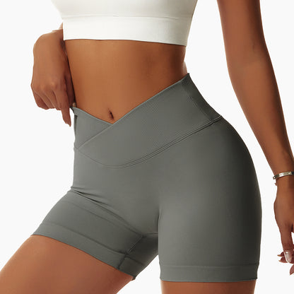 Gym Fitness Shorts Seamless Butt Lift Shorts