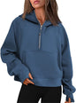 Pullover Half Zip Women's Sweatshirts