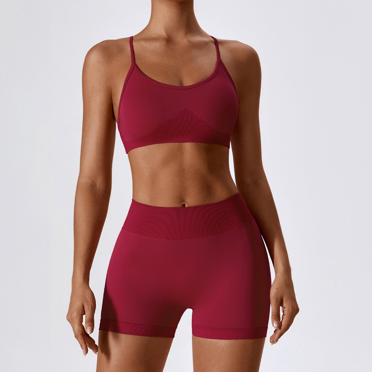Gym Fitness Sets Seamless Yoga Sets