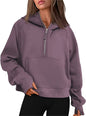Pullover Half Zip Women's Sweatshirts