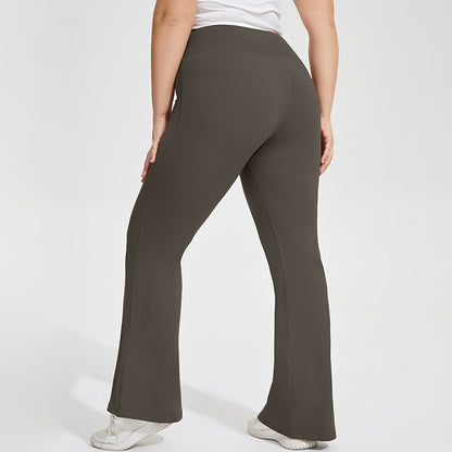 Plus Size Flare Leggings