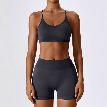 Gym Fitness Sets Seamless Yoga Sets