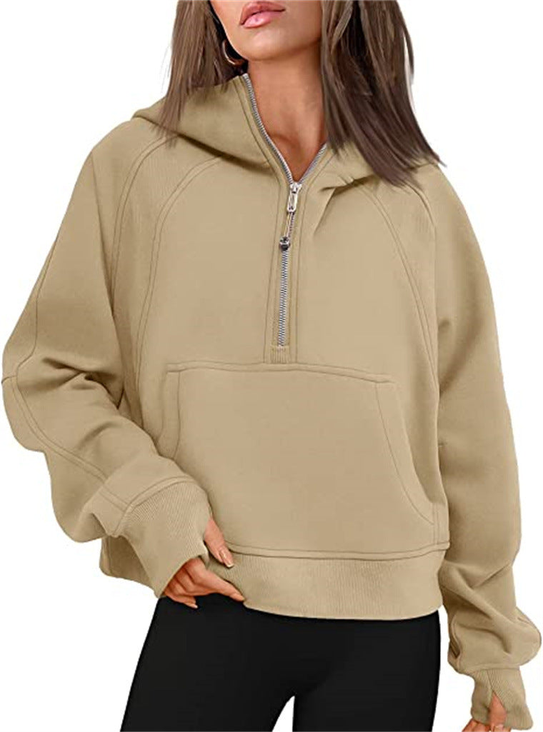 Pullover Half Zip Women's Sweatshirts