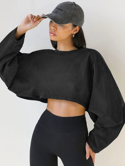 Casual Pullover Sports Yoga Top Wear