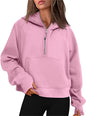 Pullover Half Zip Women's Sweatshirts