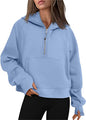 Pullover Half Zip Women's Sweatshirts