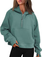 Pullover Half Zip Women's Sweatshirts