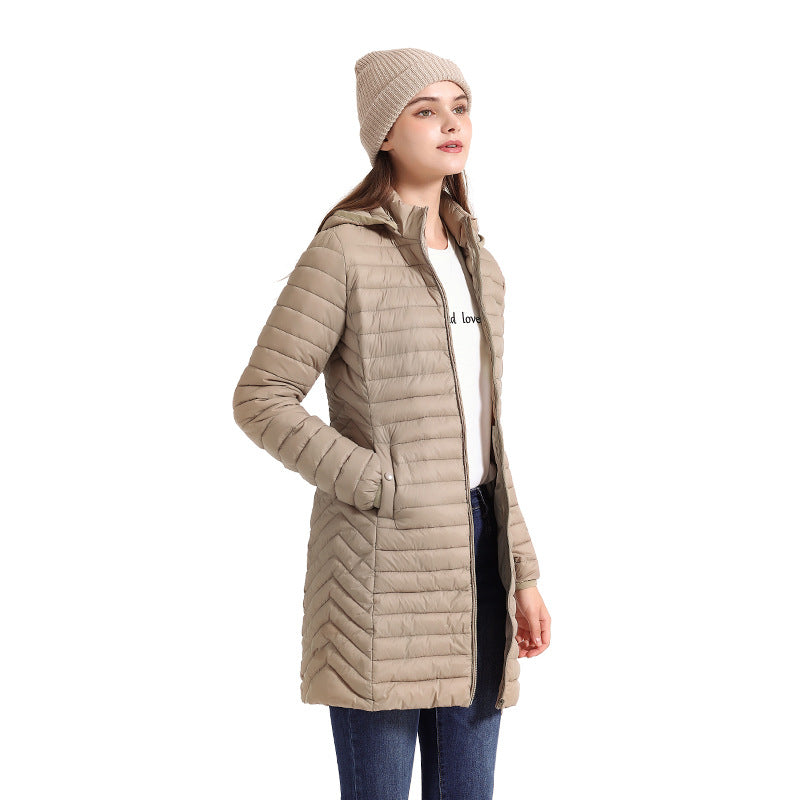 Long Women Winter Coat Down Jacket