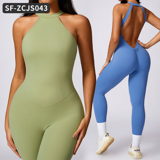 Ladies Jumpsuits Playsuits Gym Fitness Sets