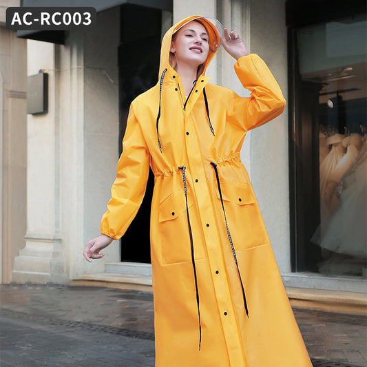 Raincoat Unisex Long Rain Jacket