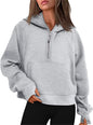 Pullover Half Zip Women's Sweatshirts