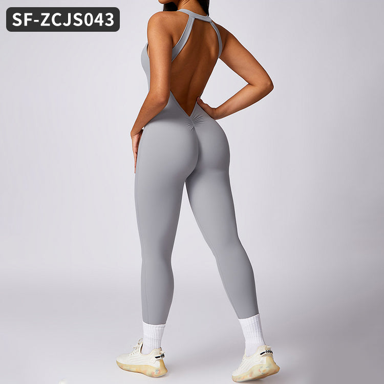Ladies Jumpsuits Playsuits Gym Fitness Sets