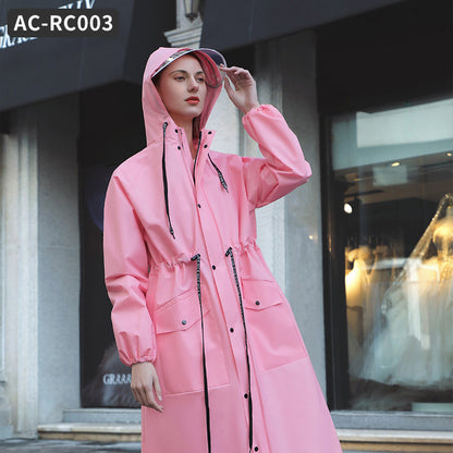 Raincoat Unisex Long Rain Jacket