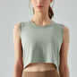 Yoga Wear Women's Top Sleeveless Casual T Shirt