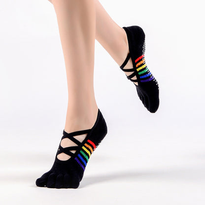 Toe Socks Gym Fitness Pilates Socks