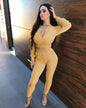 Zipper Hoodie Pants Set Gym Fitness Sports Sets