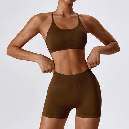 Gym Fitness Sets Seamless Yoga Sets