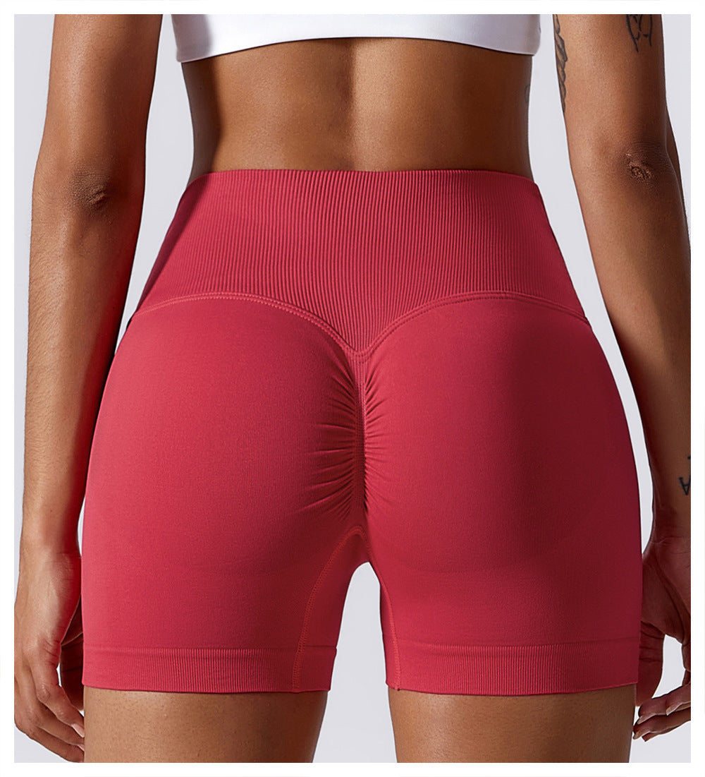 Gym Fitness Shorts Seamless Butt Lift Shorts