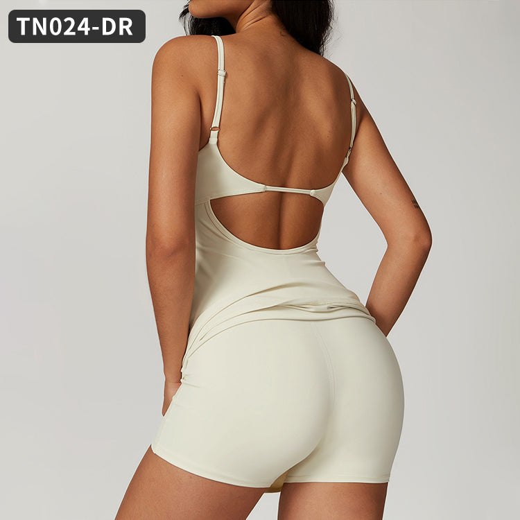 Girls Tennis Skirt Yoga Tennis Dress