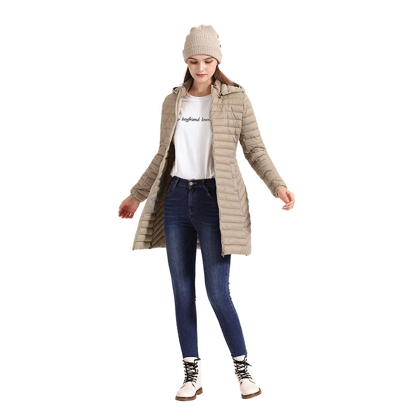 Long Women Winter Coat Down Jacket