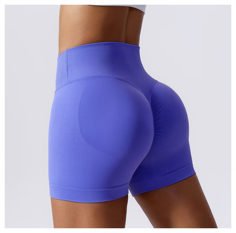 Gym Fitness Shorts Seamless Butt Lift Shorts
