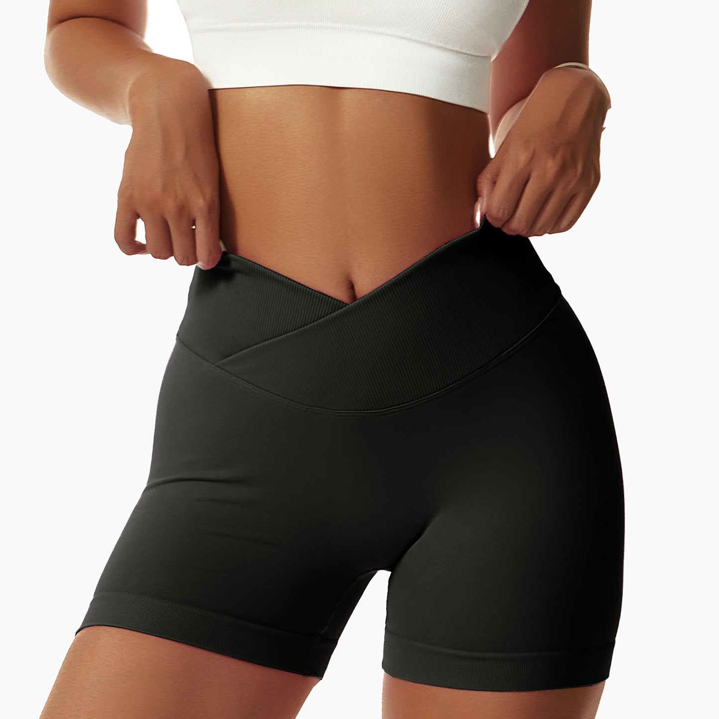 Gym Fitness Shorts Seamless Butt Lift Shorts
