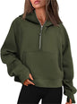 Pullover Half Zip Women's Sweatshirts