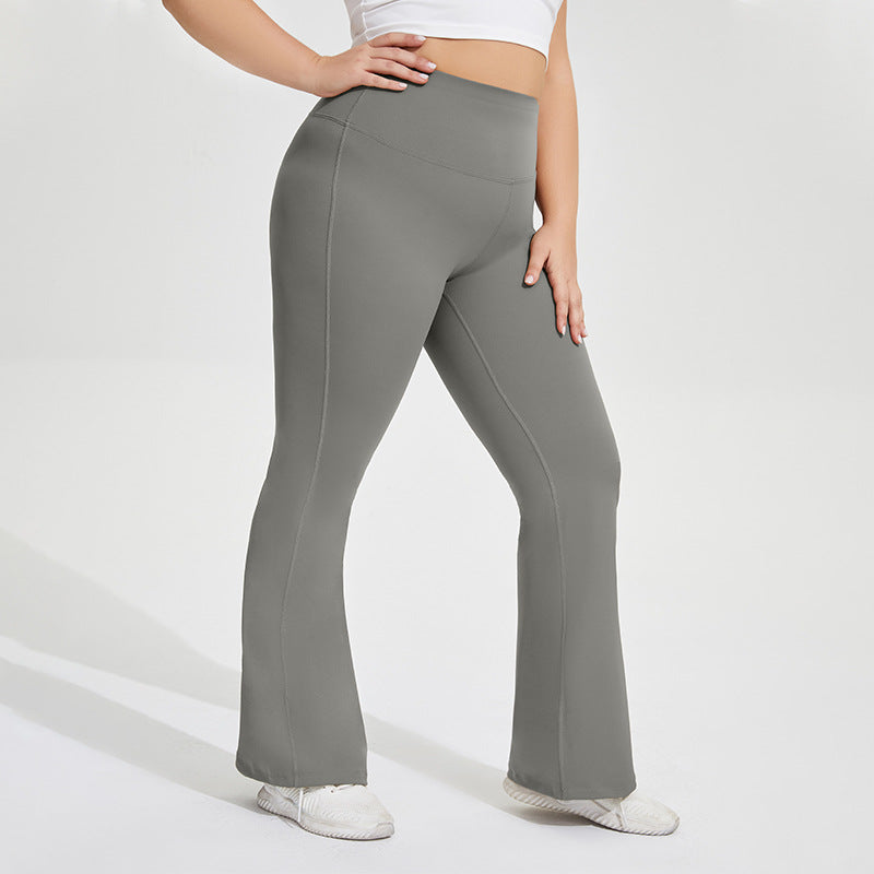 Plus Size Flare Leggings