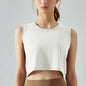 Yoga Wear Women's Top Sleeveless Casual T Shirt