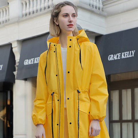 Raincoat Unisex Long Rain Jacket