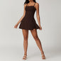 Girls Tennis Skirt Yoga Tennis Dress