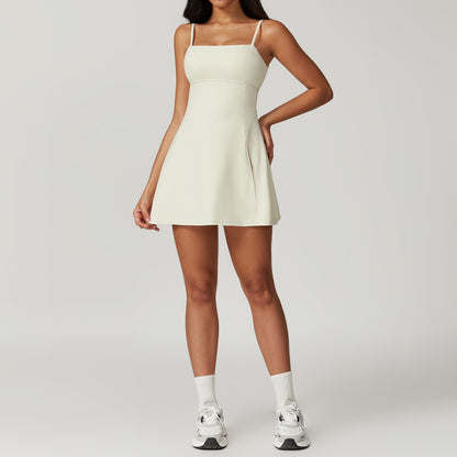 Girls Tennis Skirt Yoga Tennis Dress